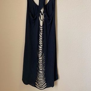 racerback dress w/ back detailing